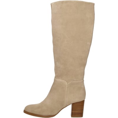SUB55 Lange Laarzen Lange Laarzen - Beige - Maat 38