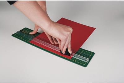 Rolsnijder Papier - Papier Snijder - Scrapbook Maken - Met Liniaal - 35 cm Liniaal