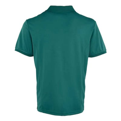 Premier Heren Coolchecker Pique Poloshirt (Fles groen)