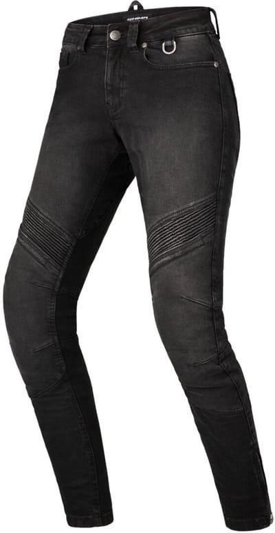 SHIMA Jess Dames Zwart Motor Jeans