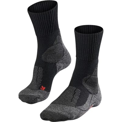 FALKE TK1 anti-blaar dik wol functioneel materiaal wandelsokken heren zwart - maat 44-45