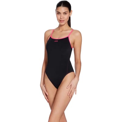 Dames zwempak uit 1 stuk Zoggs Rome Rayback