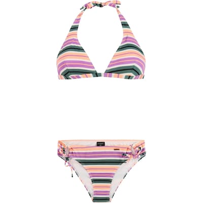 Protest PRTAdmirer - Halter bikini set Dames - Koordsluiting - Uitneembare vulling - Normale pasvorm - Medium dekking - Paars