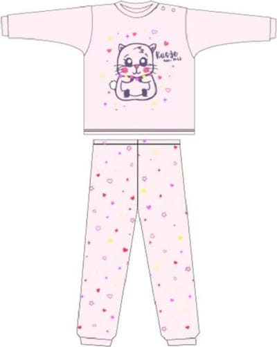 Fun2Wear - Pyjama Hamster - Roze - Maat 62 - Meisjes