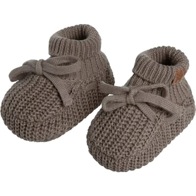 Baby's Only Slofjes Soul - Mokka - 3-6 mnd - 100% ecologisch katoen - GOTS