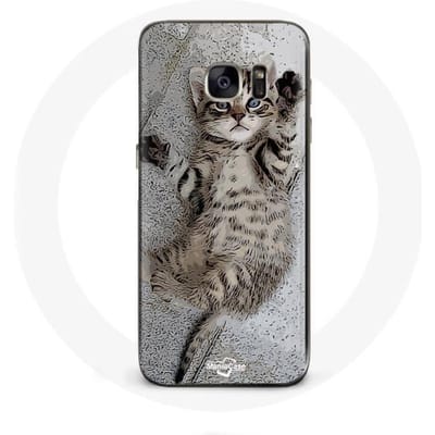 Samsung Galaxy S7 hoesje Schattig Bengaals katje