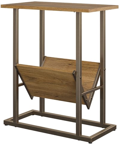 Regal-Eindtafel in Walnoot Look