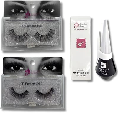 Guardian Beauty Wimpers Set - 9D Volume - #9DM37 / #9DM20 - Met 3D Wimper Lijm - Wimpers Extensions