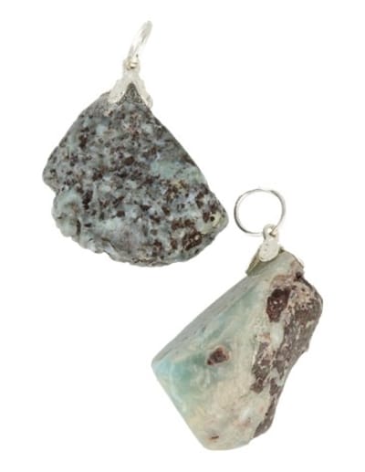 Larimar edelsteen hanger