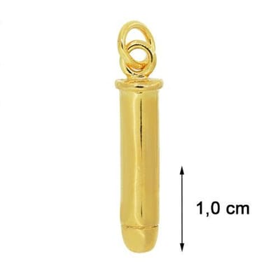 Blinx Jewels Vergulden Hanger Kogel Steentje Zirkonia