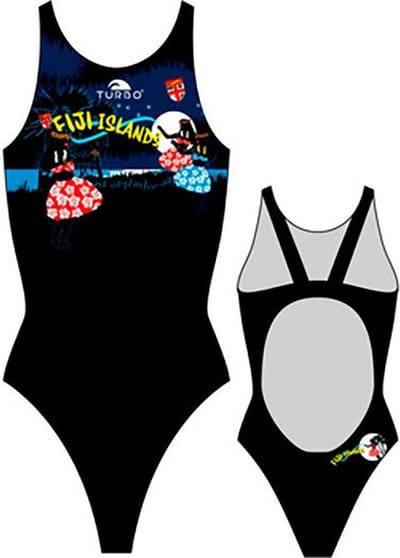 Turbo Fidji Island Pro Resist Zwemkleding Zwart S Vrouw