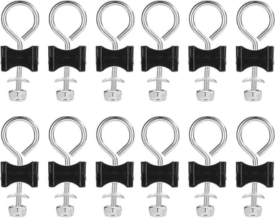 6mm Trampolinebouten & -Moeren voor Ronde Trampolines - Praktische Vervangende Onderdelen - Bevestigingsschroef voor Stabiliteit - Accessoires voor Stoelen, Kasten en Werkbanken