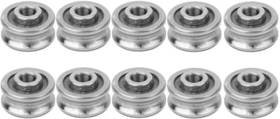 Dailygoody - Groove Lager - Borduurmachines - 10 Stuks - 5x17x8mm - Hoogwaardige kwaliteit - Perfect voor precisiewerk - Geschikt voor diverse toepass...