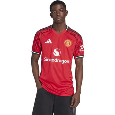 Adidas Manchester United Home 25-26 Truien/Replica's Heren - Rood - Maat S - Poly Jersey