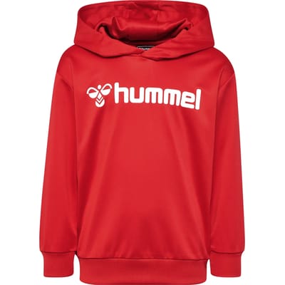 Hummel Jongens Sweatshirt Lange Mouwen Logo-Print Ronde Hals Ribboord Capuchon