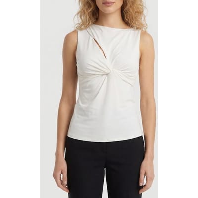 GUESS Marciano By  Alva Knot Top Sandy Shore Größe: XS | Blusen Outlet | Damen | Braun