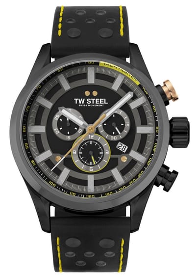 TW Steel TWSVS207 Volante Fast Lane Limited Edition Swiss Chronograaf 48mm