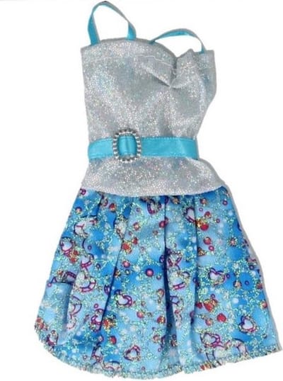 Jurk voor o.a. Pop - Kleertjes - Modepop Kleertjes