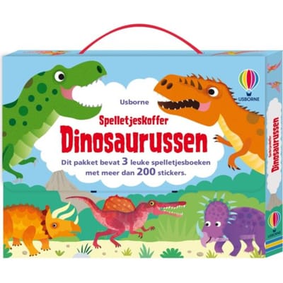 Spelletjeskoffer Dinosaurussen - Spelletjeskoffer