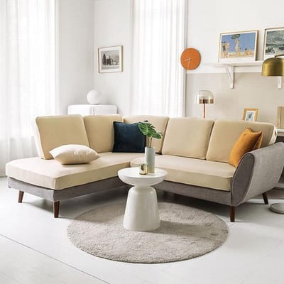 Bloemenprint Sofa Stoelkussenhoes Sofahoezen Voor Woonkamer Meubelbeschermer Afneembare Fauteuilhoes Normal Size1(S)-1pc beige