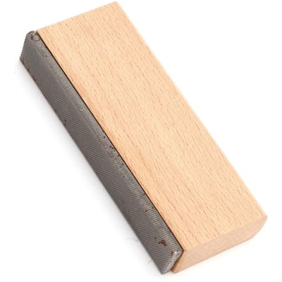 Gitaar Schuurblok Handheld Esdoorn Metaal Frets Egaliseren Vormgeven Gereedschap Braam Reparatie Accessoires beige