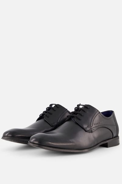 Bugatti Mattia II Veterschoenen zwart Leer - Maat 45