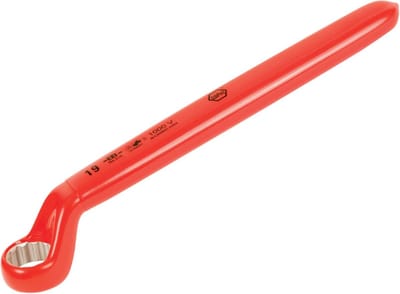 Geïsoleerde Ringsleutel - Steeksleutel Ring - Veilig Klussen - 1000 Volt Nominaal - 11/16 Inch - Rood Geel