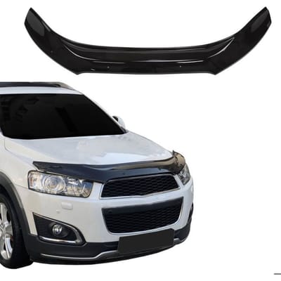 SCOUTT | Motorkap Deflector Bescherming Voor Chevrolet Captiva 2012-2018, Aerodynamisch, Eenvoudige Montage, Geen Boren Vereist