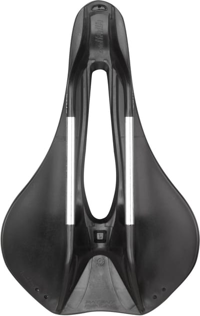 Racefiets Zadel - MTB Gravel Zadel - Comfortabel Fietsen - Flex Control Technologie - 145 x 245 mm - Zwart