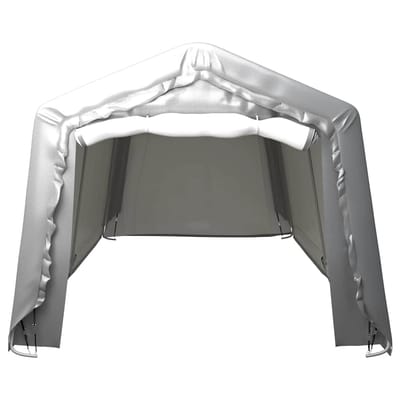 vidaXL - Opslagtent - 300x750 - cm - staal - grijs
