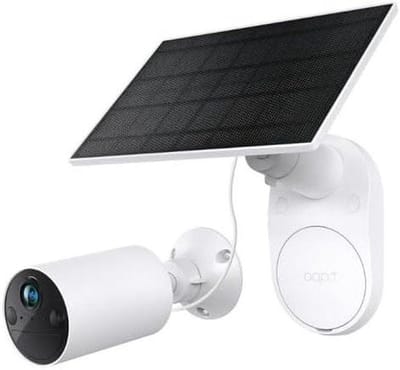 Beveiligingscamera - Buitencamera - Huisbewaking - Zonne-energie - 2K Resolutie - Meerkleurig