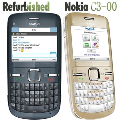 Gereviseerde Nokia Originele Nokia C3-00 Mobiele Telefoon Met 1 SIM No charger roze