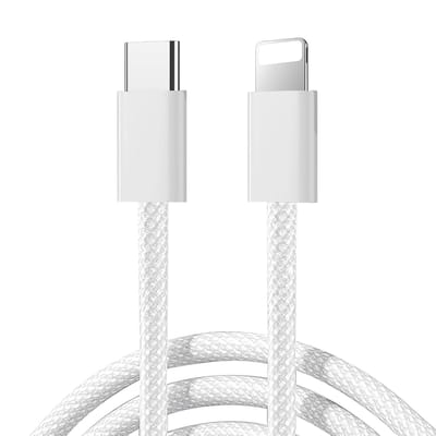 USB-C - Lightning Data- en Oplaadkabel Joyroom S-A45, 30W, 1m, Wit