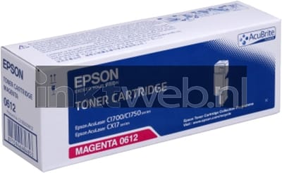Epson S050612 toner cartridge magenta hoge capaciteit (origineel)