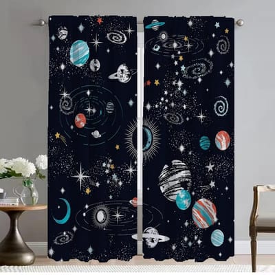 Buitenruimte Tule voor Slaapkamer Huisinterieur Gordijnen voor Woonkamer Raamgordijn Scheidingswand Halloween Decoratie Shades Camera W50xH70cmx2pcs-CL gray