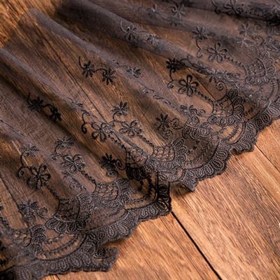 Dailygoody - Vintage geborduurde kanten rand - Decoratieve band voor