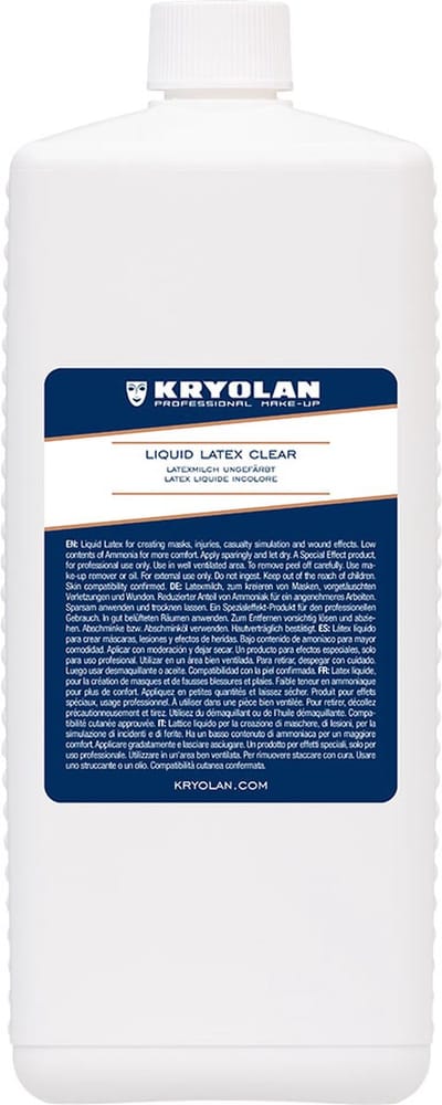 Kryolan vloeibaar latex transparant