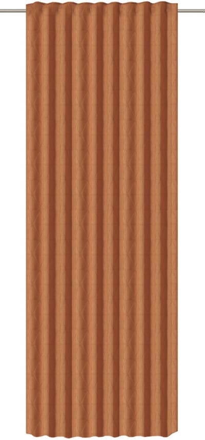 Elbersdrucke Gordijn met verborgen lussen Sunny 255x140 cm terra