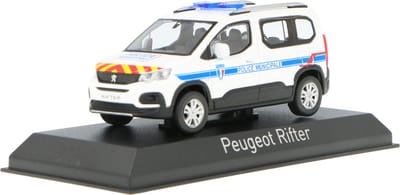Peugeot Rifter Police Municipale Norev Modelauto 1:43 2019 479067 Schaalmodel