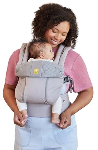 Verstelbare 6-in-1 Babydrager voor Pasgeborenen en Peuters - Comfortabel en Ergonomisch