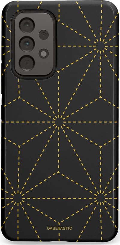 Casetastic Hoesje Geschikt voor Samsung A53 - Stijlvolle Beschermende Duo-layer Case - Vouwlijn