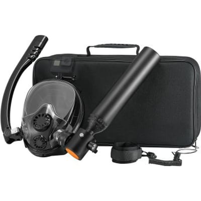 VEVOR Scuba Tank Draagbare duikzuurstofcilinder voor duiken Ondersteunt 5-10 minuten onderwaterademen, 10 meter duikdiepte, longtankset met snorkelmasker voor onderwaterverkenning