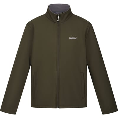 Regatta Heren Cera V Wind Resistant Soft Shell Jas (Donkere Khaki)