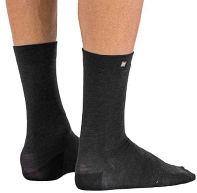 Sportful fietssokken winter Heren zwart - MATCHY WOOL SOCKS BLACK - S 35/39