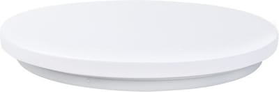 LED Plafondlamp - Elotra - Opbouw Rond 36W - Helder/Koud Wit 6400K - Mat Wit Aluminium - Ø350mm