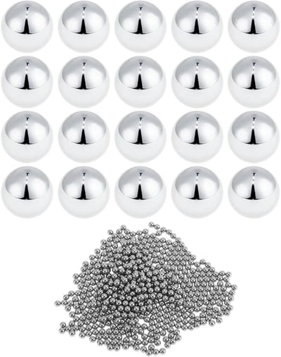 Dailygoods - Set van 600 Precisiekogellagers van Staal G100 4.8mm