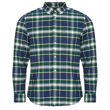 Overhemd Korte Mouw Tommy Hilfiger HERO FLANNEL TARTN CHCK RF SHIRT