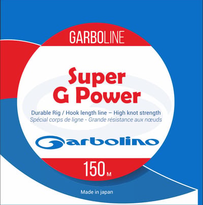 Garbolino Super G Power 150m – Sterke Nylon Vislijn voor Feeder, Match en Onderlijnen - Maat : 0.074mm