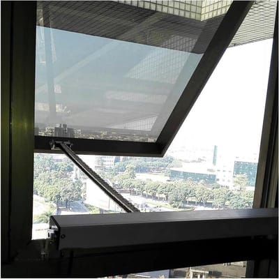 Automatische raamopener - Elektrische actuator - Ventilatie op afstand - Stil en krachtig - 300-1000 mm slag - Zilver