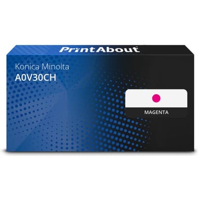 PrintAbout huismerk Toner A0V30CH Magenta Hoge capaciteit Geschikt voor Konica Minolta